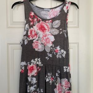 Egs California Charcoal Maxi Dress